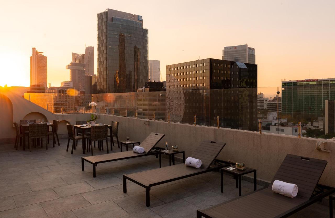 Eurostars Zona Rosa Suites Mexico City Exterior photo Rooftop pool at the Hotel Indigo Los Angeles Downtown