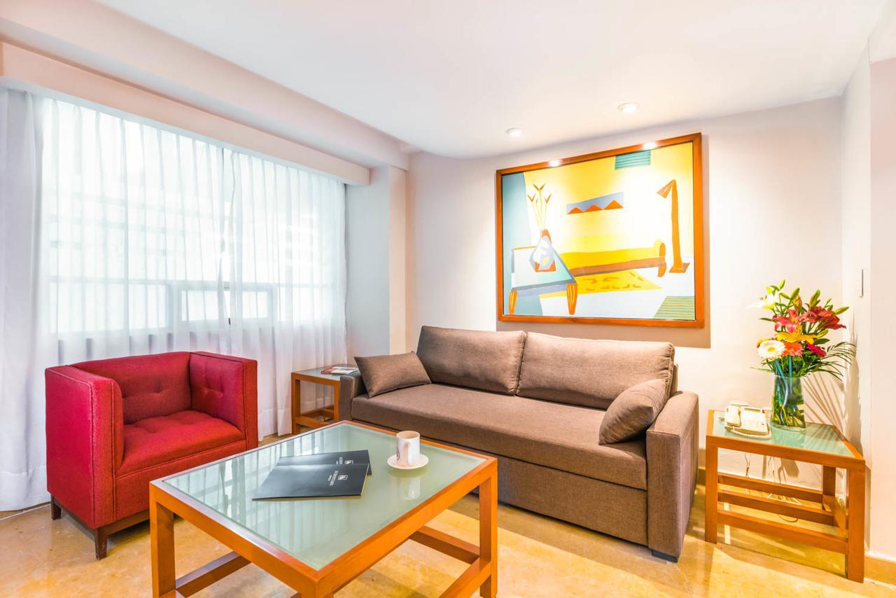 Eurostars Zona Rosa Suites Mexico City Exterior photo Living room